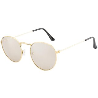 Fair-X Silver Panto Sunglasses ( R1154 )