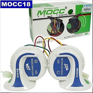 Mocc Horn Bike  Car Horn Set Imported With 18 Tunes