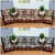 Manvi Creations Polycotton Sofa Cover Set of 2