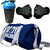 CP Bigbasket Combo Set Polyester 40 Ltrs Black Sport Gym Duffle Bag, Gym Shaker (400 ml), Netted Gym  Fitness Gloves (G