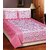 Manvi Creations Cotton Printed Double Bedsheet
