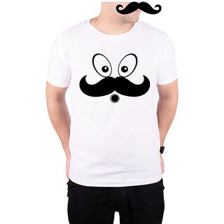                       Mooch Wale Funny Mooch Cartoon  White Quick-Dri T-shirt For Men                                              