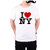 Mooch Wale I Love New York  White Quick-Dri T-shirt For Men