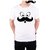 Mooch Wale Funny Mooch Cartoon  White Quick-Dri T-shirt For Men