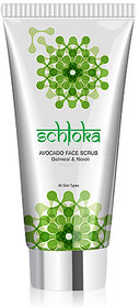 Schloka Avocado Face Scrub With Oatmeal  Neroli