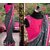 Meia Grey Georgette Embroidered Saree With Blouse