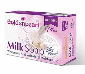 Golden Pearl Whitening Plus Milk Soap 100g (Pack Of 1)