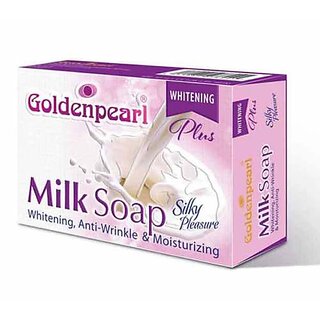 Golden Pearl Whitening Plus Milk Soap 100g (Pack Of 1)