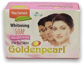 Golden Pearl Whitening Soap For Dry Skin 100g (Pack Of 1)