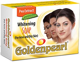 Golden Pearl Whitening Soap For Acne And Oily Skin 100g (Pack Of 1)