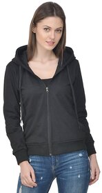 Raabta Fashion Black Sweatshirt for Women