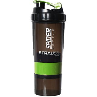 Strauss Spider Shaker Bottle 500ml (Green)