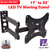 Home Bliss Premium Heavy Duty Wall Mount Stand For 17 inch To 32 inch LCD LED TV Moving TV Mount