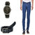 Jeans + Belt + Watch