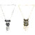Meia Gold Plated Gold Alloy Necklace Set For Women