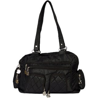 Exotique Women's Black  Handbag (HW0008BK)