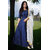Brand New lattest and gorgeous designer blue Taffeta silk Anarkali suit