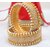 JSD Gold Plated Bangles Set for Girls and Women, Qty: 1 Pair, Color: Gold, JSD Brand Assured you for 100% Qualitative Products. Care Instructions: Store in air tight pouches, Keep away from deodorants and perfumes