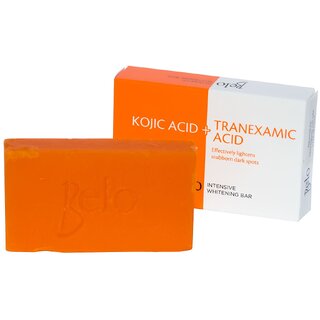 Belo Intensive Whitening Soap With Kojic Acid + Tranexamic Acid 65g (Pack Of 1)