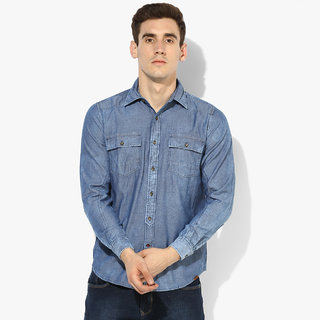 Buy Red Chief Blue Denim Full Sleeve 