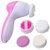Kudos 5-In-1 Smoothing Body Face Beauty Care Facial Massager, Battery Operated