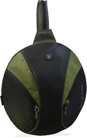 My Pac Ultra Trendy Sporty backpack gym bag for men black and khaki C11586-12