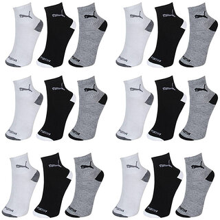 Branded Men Ankle Length Socks Combo Pack ( Pack of 18 )