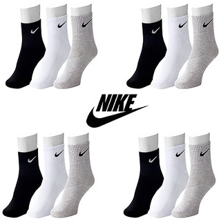 Branded Men Ankle Length Socks Combo Pack (Pack of 12 Pairs)