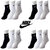 Branded Men Ankle Length Socks Combo Pack (Pack of 12 Pairs)