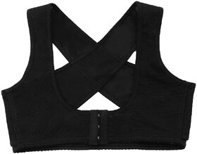 Futaba Women Adjustable Back Support Belt Posture Corrector Brace - Large