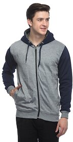Emblazon Men's Grey,Navy Sweatshirt