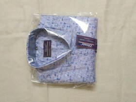 Zilonis Premium Printed Party Wear/ Office Wear Cotton Shirt