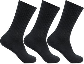 Womens Woolen Socks in Black Colour