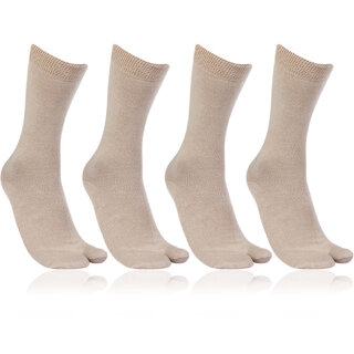 Women's Fine Woolen Skin 4 Pair Thumb Socks