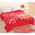 Shital Premium Printed Double Blanket Red