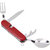 Kudos Stainless Steel Portable Folding spoon fork knife Cutlery for traveling PURPOS- (1PC)