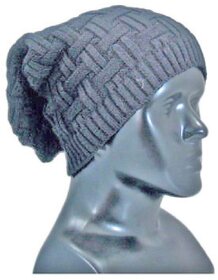 Fashion Trend Grey Woolen Cap