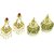 Aarsh Traditional Gold Alloy Jhumki Earrings For Women and girl