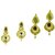 Aarsh Traditional Gold Alloy Jhumki Earrings For Women and girl