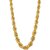 Xoonic's Gold Plated Rope Chain 3mm Thick / 20 Inch Long Rope Chain