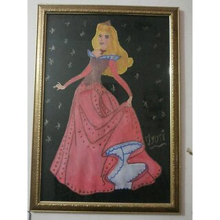 Painting of doll top