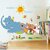 Wall Dreams Kids Room Animals Funny Animation Cartoon Wall Stickers (60cmX90cm)