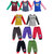 Jisha Fashion Full sleeves Tshirt and Capri set (RKGPLAIN) (Pack of 5)