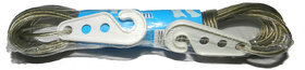 Right Traders Steel Clothline Rope, PVC Coated 20 Meter Long With 2 Plastic Hooks