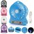 HY TOUCH Mini Portable USB Rechargeable 3 Speed Fan (Colours May Vary)