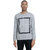 PAUSE Men's Grey Hooded Sweatshirt