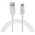 Premium USB Sync cum Data Cable for Micro usb Mobiles and other devices by KSJ Accessories (Color Black or White)