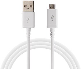 Pack of 2 Micro usb Data Cable (Assorted colors) White/Black