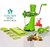 Kitchen Idol Plastic Utility Combo - Juicer , 6 in 1 Slicer and Vegetable Cutter with Peeler