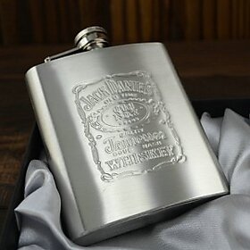 Right Traders 7oz Stainless Steel Hip Flask ( pack of 1 )